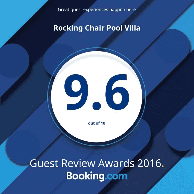 Booking.com 2016 Award 9.6